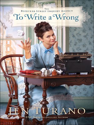 cover image of To Write a Wrong